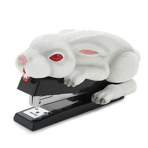 Monty Python Rabbit with Big Pointy Teeth Stapler