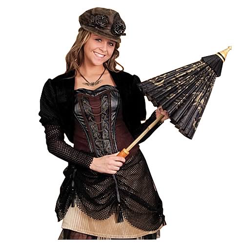 Steampunk HMS Short Jacket with Sleeves