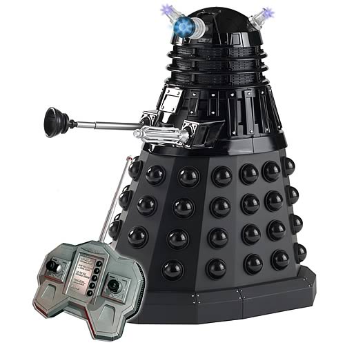 Doctor Who Remote Control 12-Inch Black Dalek