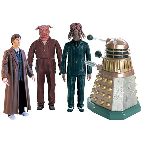 Doctor Who Daleks in Manhattan Action Figures