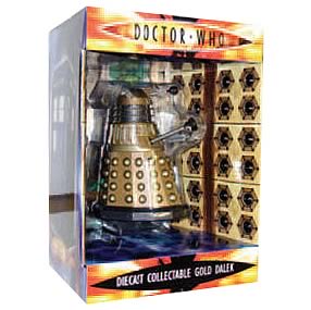 Doctor Who Gold Dalek Die-Cast Figure
