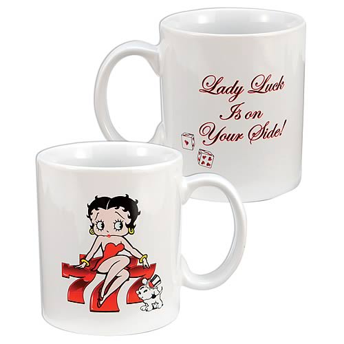 Betty Boop Lady Luck is on Your Side Mug