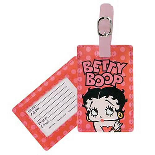 Betty Boop Luggage Tag