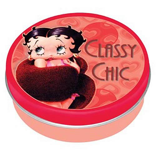 Betty Boop Classy Chic Circle Mini Tin Box