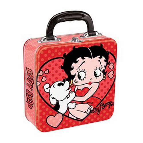 Betty Boop Square Tin Tote