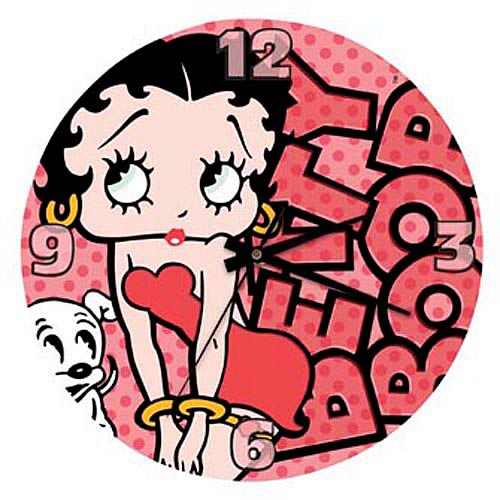 Betty Boop Clock