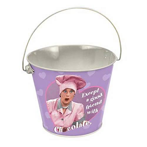I Love Lucy Tin Bucket