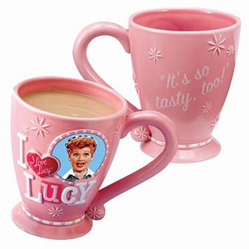 I Love Lucy So Tasty Too Sculpted Mug