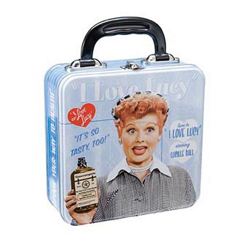 I Love Lucy So Tasty Too Square Tin Tote