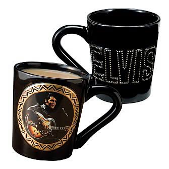 Elvis Presley 1968 Special Sclupted Mug
