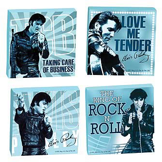 Elvis Presley Magnet 4-Pack