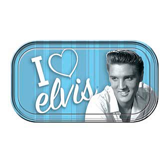 Elvis Presley I Love Elvis Mini Tin Sign
