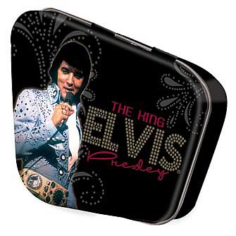 Elvis Presley Rectangular Mini Tin