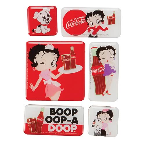 Betty Boop Coca-Cola Magnets