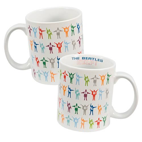The Beatles Help Mug