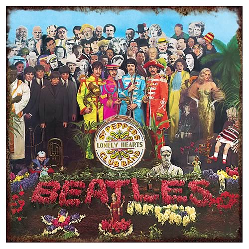 The Beatles Sgt. Pepper Vintage Sign