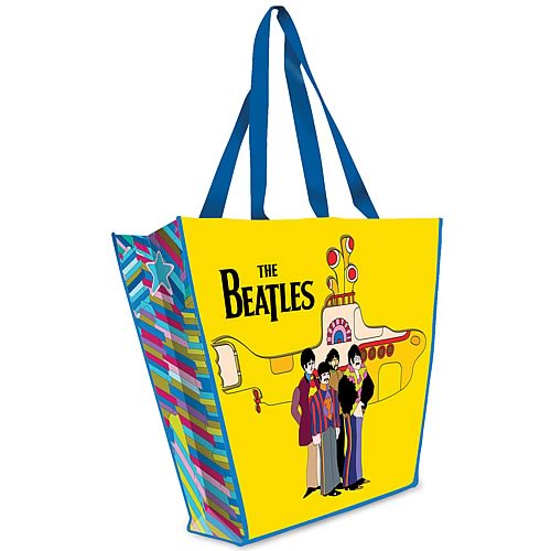 The Beatles Yellow Submarine Resuable Shopping Tote
