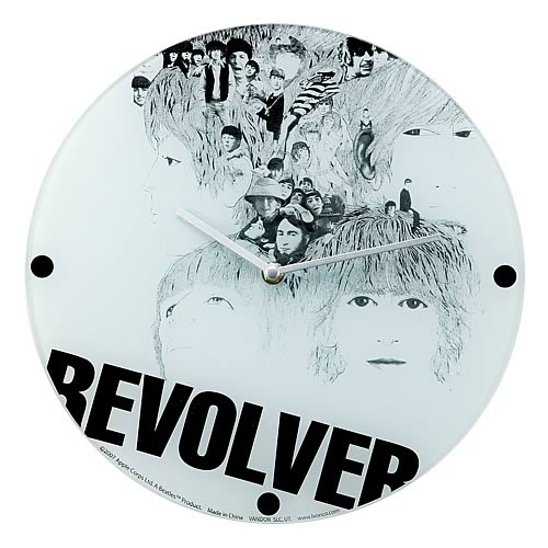 The Beatles Revolver Glass Wall Clock