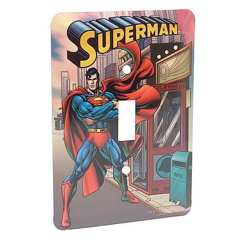Superman Switchplate Cover