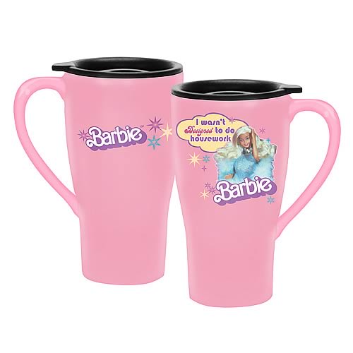 Barbie Homework Travel Mug