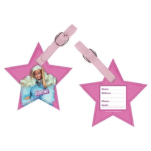 Barbie Star Luggage Tags