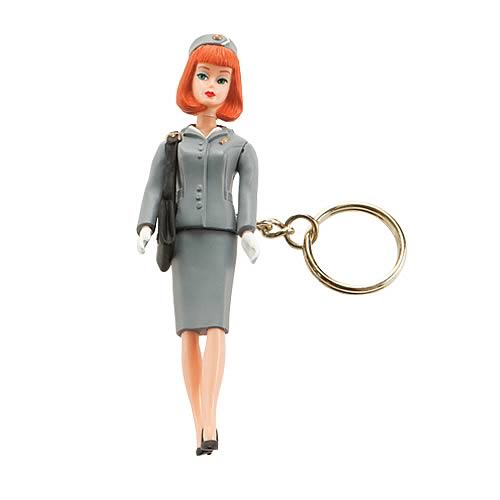 Barbie Flight Attendant Key Chain