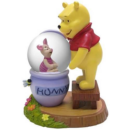 Winnie the Pooh Hide and Seek Pooh & Piglet Mini Water Globe