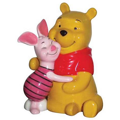 Winnie the Pooh Piglet & Pooh Salt and Pepper Shaker Set
