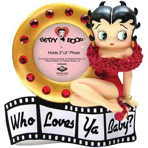 Betty Boop Who Loves Ya Baby Mini Frame