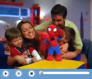 Click to see Itsy Bitsy Spider-Man in action!