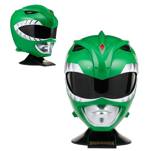 Mighty Morphin Power Rangers Legacy Green Ranger Helmet