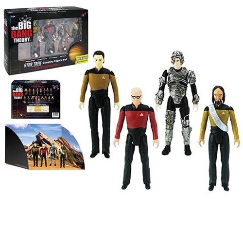 The Big Bang Theory / Star Trek: The Next Generation 3 3/4-Inch Figures Set - Convention Exclusive