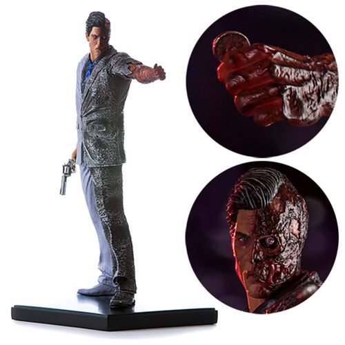 Two Face Statue