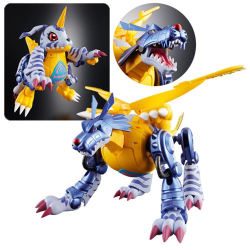 Digimon Adventure 02 Metal Garurumon Digivolving Spirits Action Figure