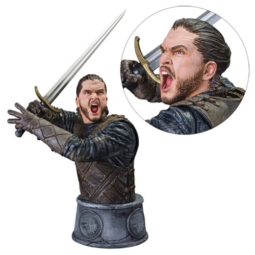 Game of Thrones Jon Snow Battle of the Bastards Bust