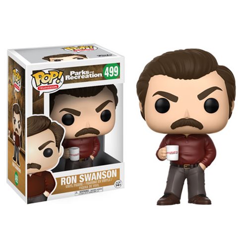 Parks and Recreation Ron Swanson Pop! Vinyl Figure #499