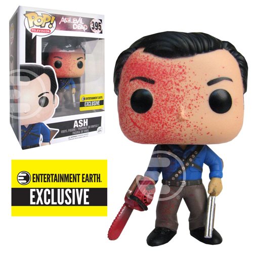 Ash vs Evil Dead Ash Bloody Version Pop! Vinyl Figure - Entertainment Earth Exclusive