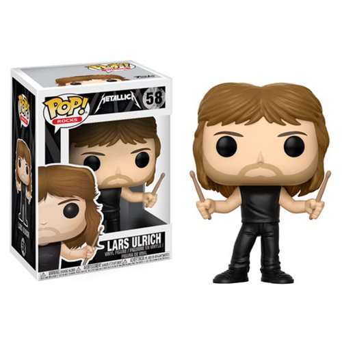 Metallica Lars Ulrich Pop! Vinyl Figure #58