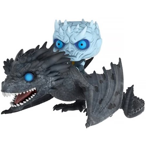 Game of Thrones Viserion Pop! Vinyl Ridez with Night King Figure