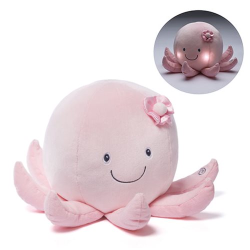 Sleepy Seas Sound and Light Octopus Plush