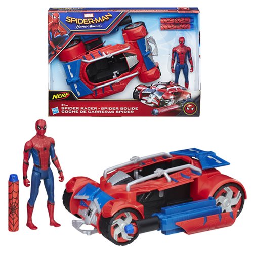 Spider-Man Homecoming Spider-Man with Spider Racer Vehicle