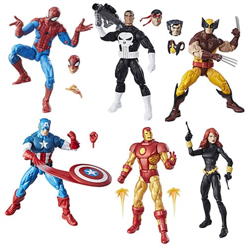 Marvel Legends Super Heroes Vintage 6-Inch Figures Wave 1