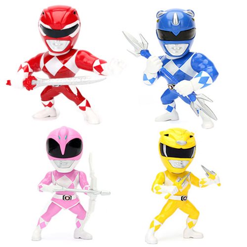 Power Rangers 4-Inch Metals Action Figure Wave 2 Case