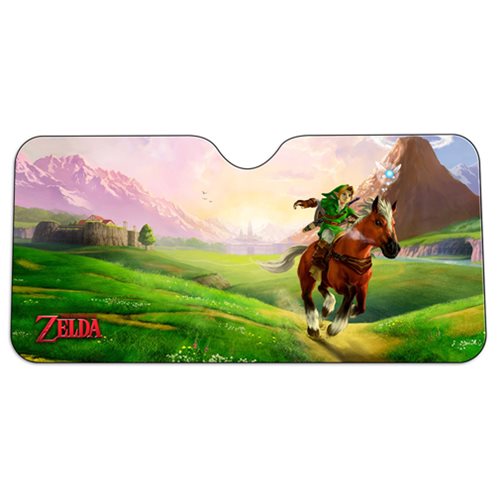 The Legend of Zelda Link and Epona Car Sunshade