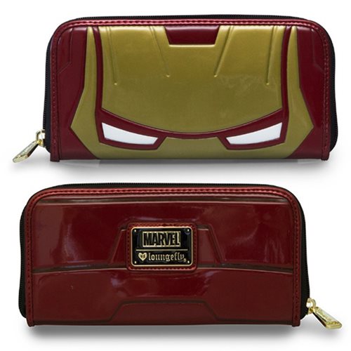 Iron Man Zip-Around Wallet