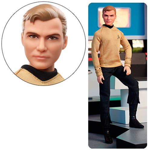 Barbie Star Trek 50th Anniversary Kirk Black Label Doll