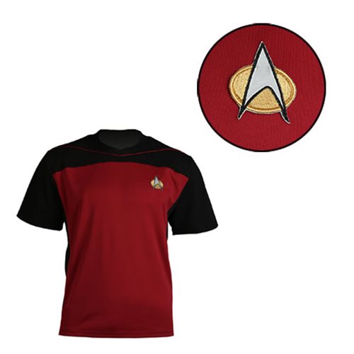 Star Trek: The Next Generation Shore Leave Collection Red Uniform T-Shirt