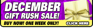 December Gift Rush Sale!