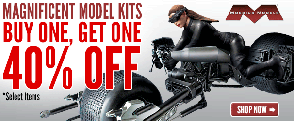 Magnificient Model Kits! Buy One, Get One 40% Off!                                     