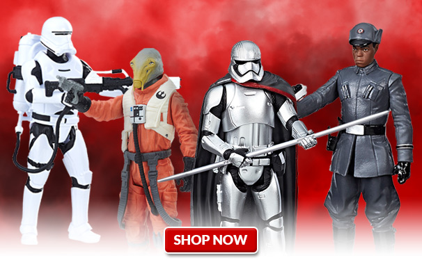 Shop Exclusive Star Wars Figures Now!